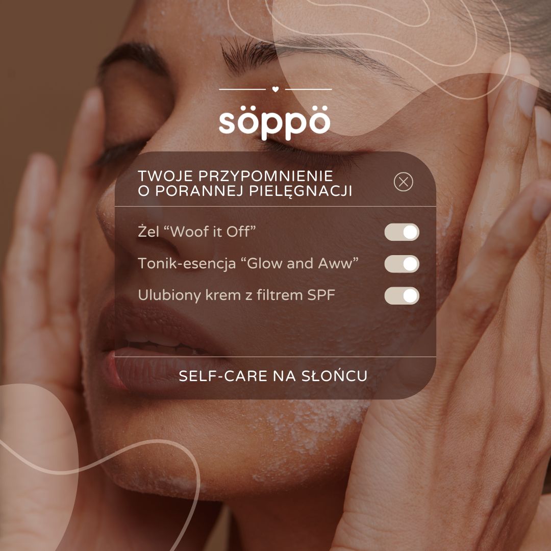 Poranna pielęgnacja skóry z kremem SPF