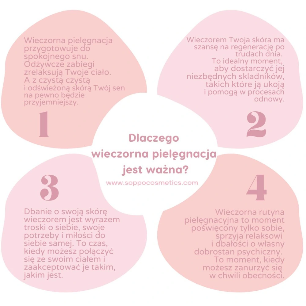 zalety wieczornej pielęgnacji twarzy